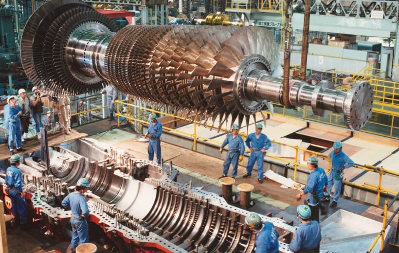 1989 年,在高砂工廠完成M501F 燃氣輪機實際負荷測試
